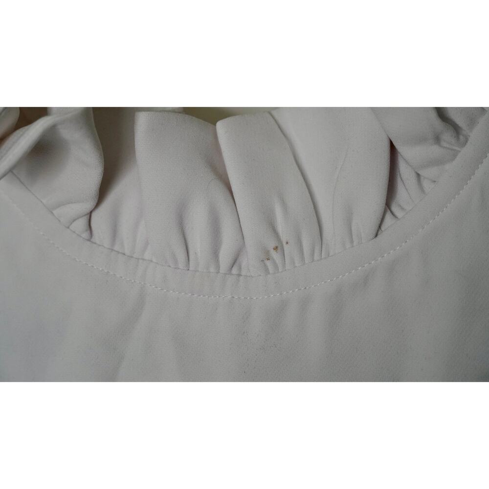 Tuckernuck White Ruffle-Neck Midi Dress - Picture 6 of 9